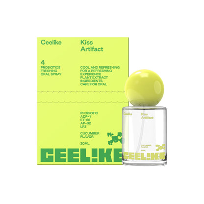 CEELIKE Oral Spray – Fresh Breath & Dual Cooling (Cucumber, 1 Count)