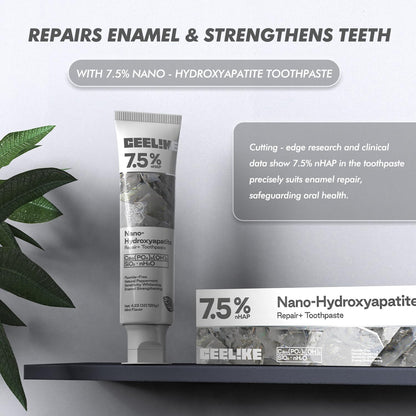 CEELIKE Hydroxyapatite Toothpaste & Kids Set – Strengthens Teeth & Enamel