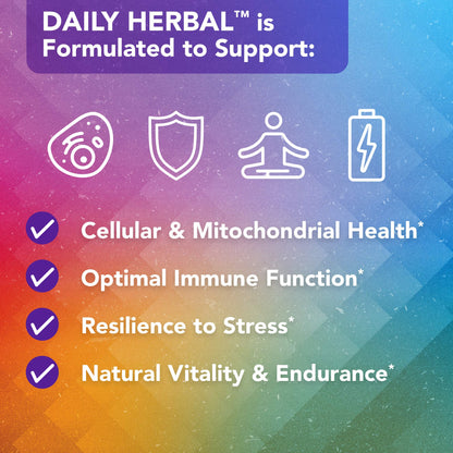 Vital Plan Daily Herbal Supplement by Dr. Bill Rawls – Immune Support, Microbiome Balance & Cell Health