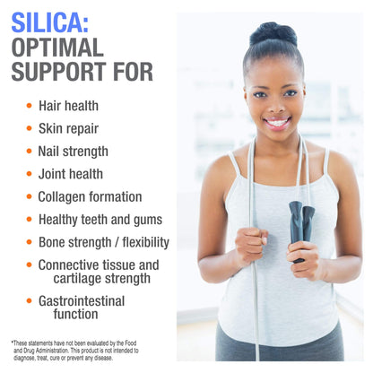 Cellfood Essential Silica – 4 oz, 3 Pack | Anti-Aging Formula for Bones, Joints, Hair & Skin