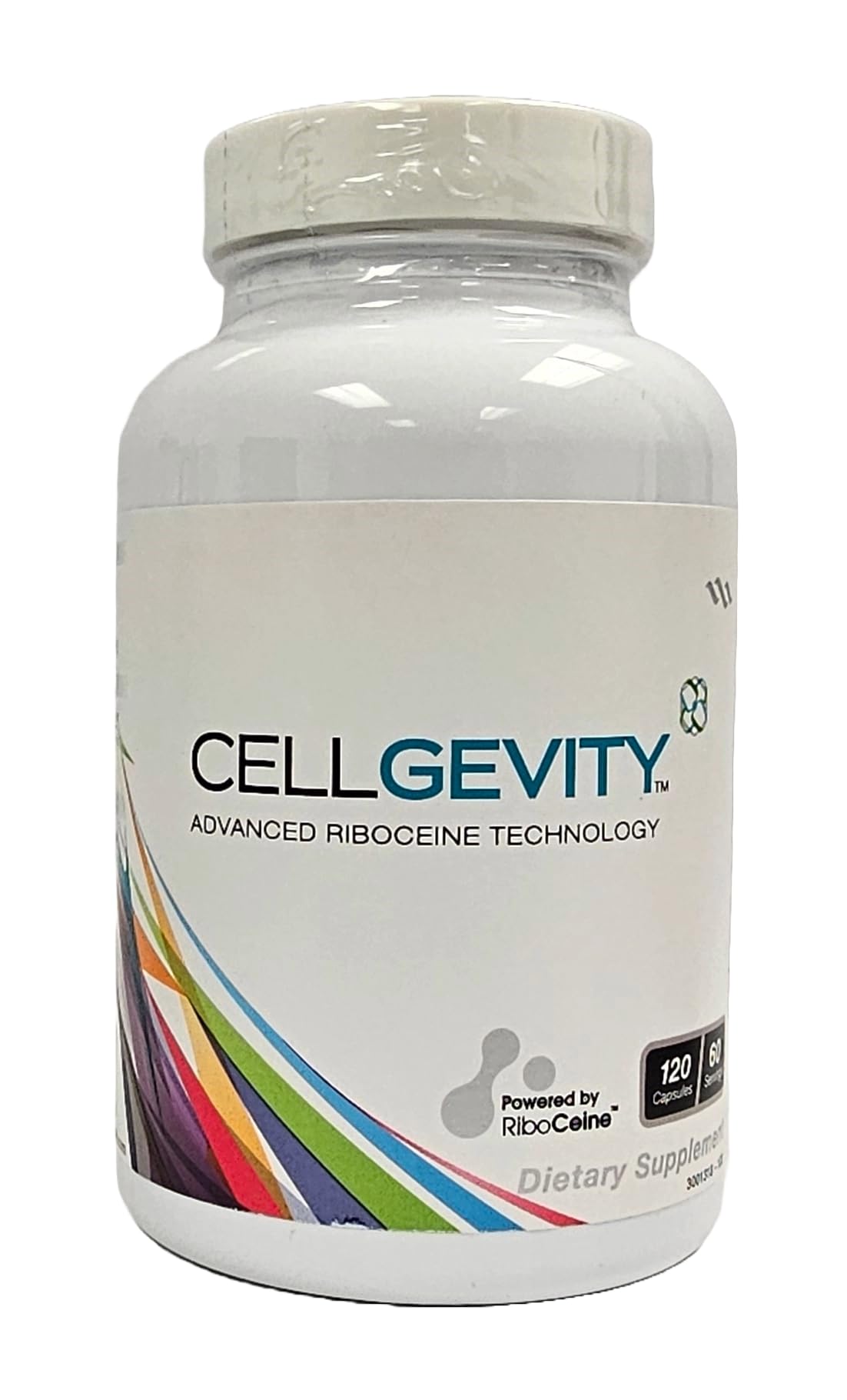 Cellgevity Advanced RiboCeine – 120 Veggie Capsules | 60 Servings