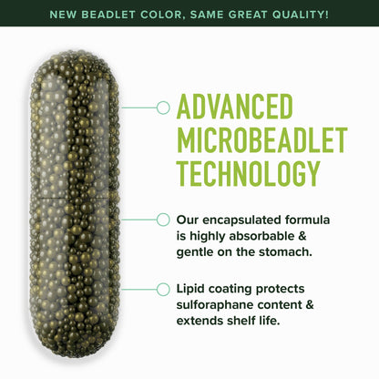 SMNutrition 50MG Sulforaphane Supplement from Broccoli Sprouts | NRF2 Activation & Immune Support