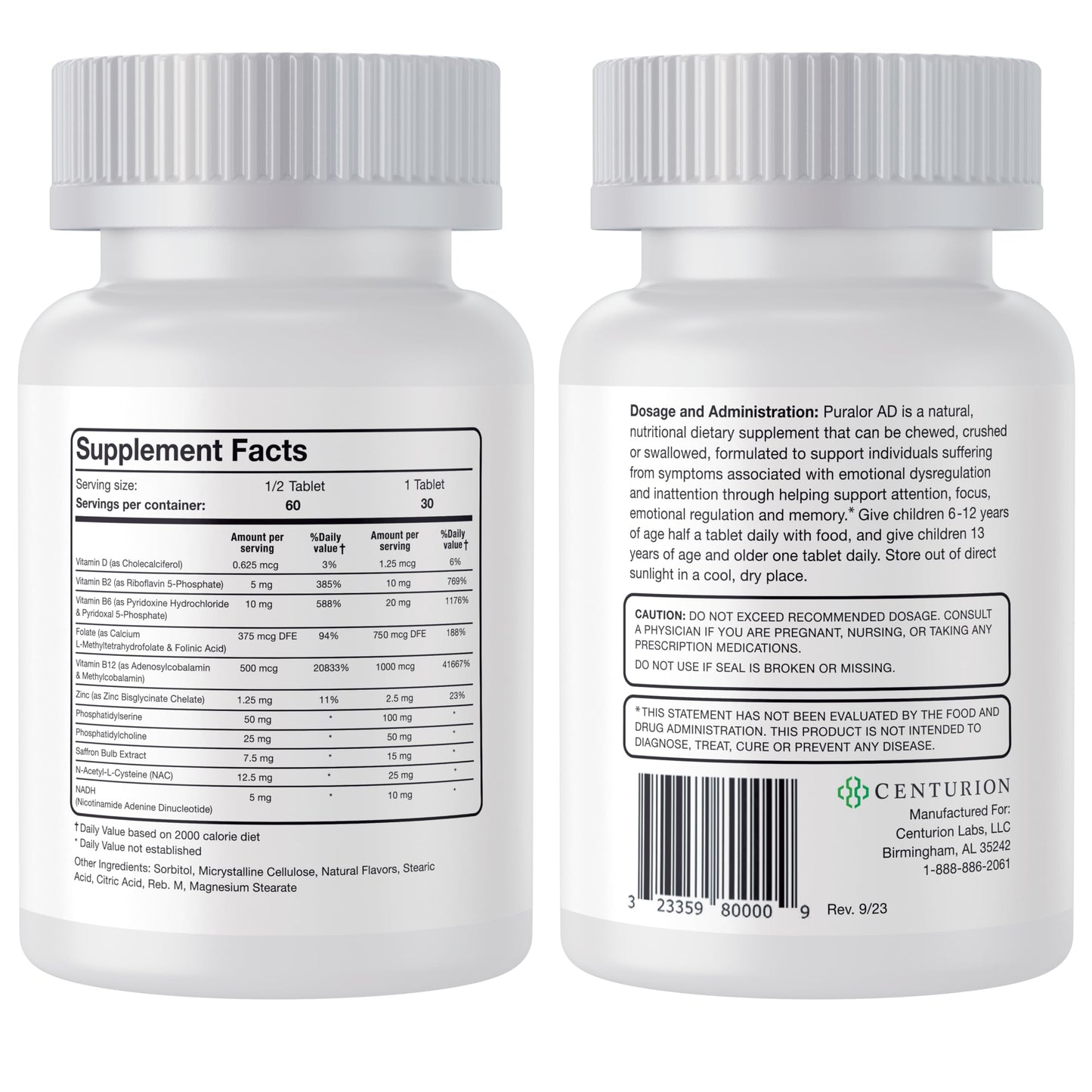 Centurion Defender BT+ | Natural Circulation Support Supplement — 60 Caps