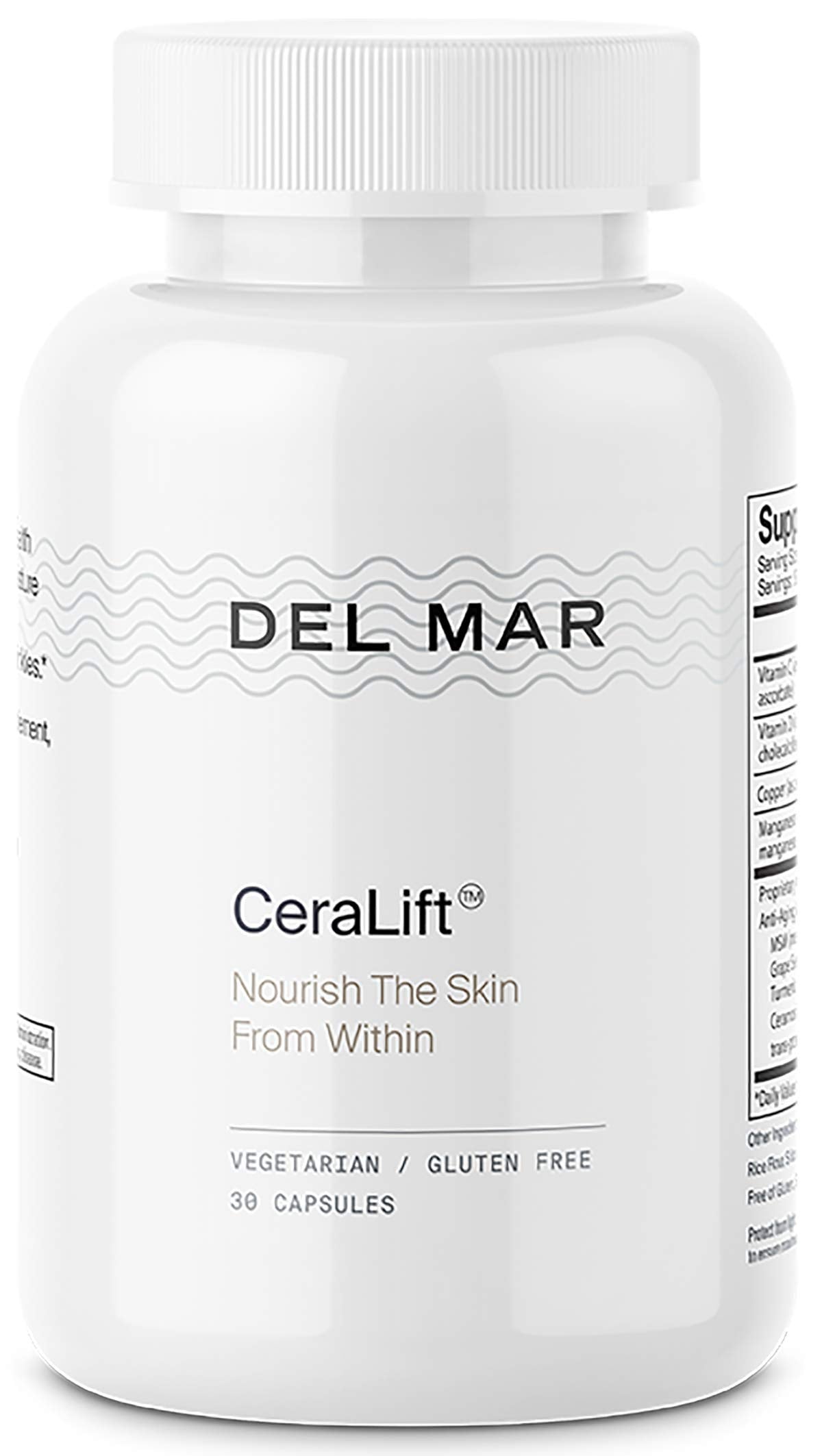 Del Mar Labs CeraLift – 30 Day Supply – Doctor Formulated Anti-Aging Ceramides