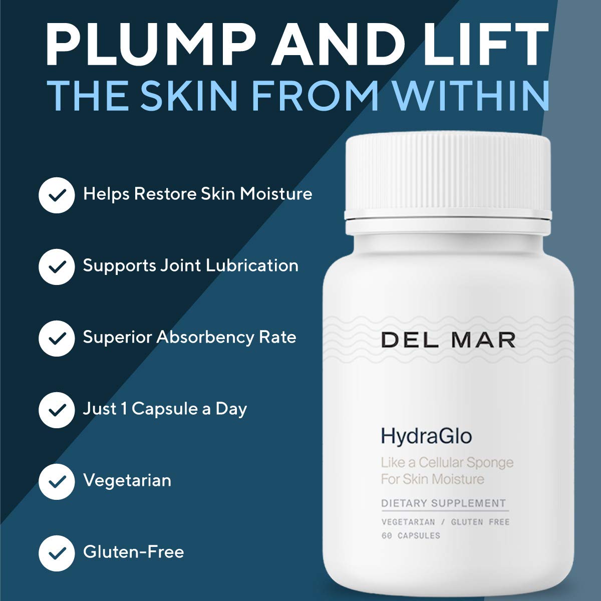Del Mar Labs CeraLift – 30 Day Supply – Doctor Formulated Anti-Aging Ceramides