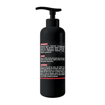 Organic Edible Citrusy Massage Oil for Couples – No-Stain & Non-Sticky