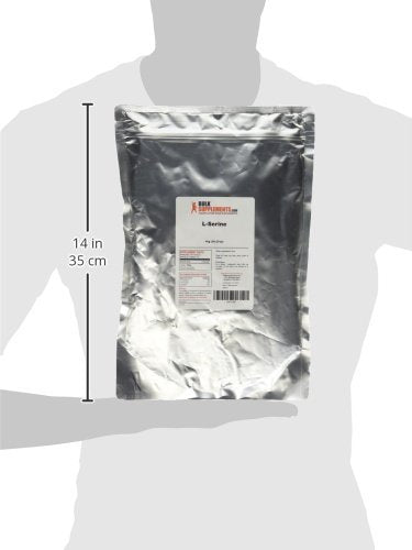 BulkSupplements L-Serine Powder | 2 g Serving, Unflavored & Gluten Free, 1 kg