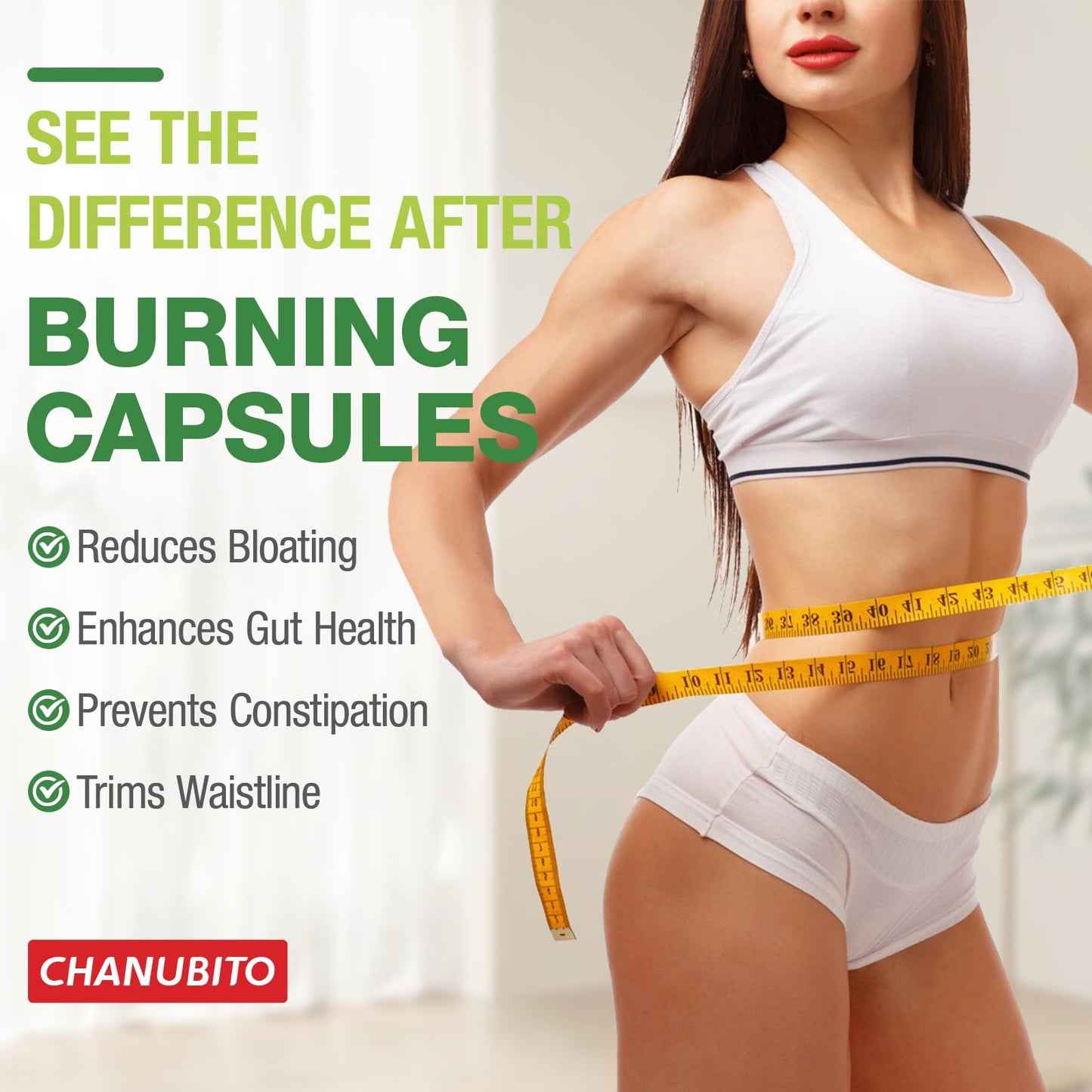CHANUBITO 4-Pack Organic Berberine Supplement – High Potency Berberine HCl, Non-GMO