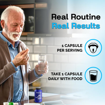 Chemist Labs Spermidine Supplements for Longevity - 5 mg, 120 Servings, Vegan, 3rd-Party Tested