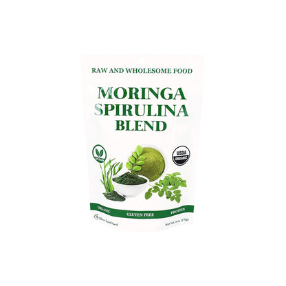 Chérie Sweet Heart Organic Moringa & Spirulina Superfood Blend – 6 oz | USDA Organic, Non-GMO, Vegan, Gluten-Free