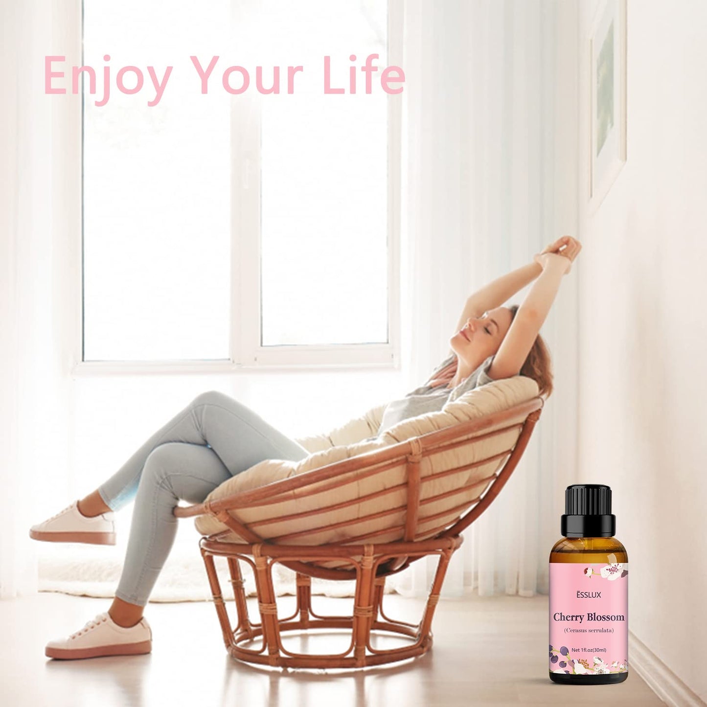Cherry Blossom Essential Oil – ESSLUX Aromatherapy, 30 ml