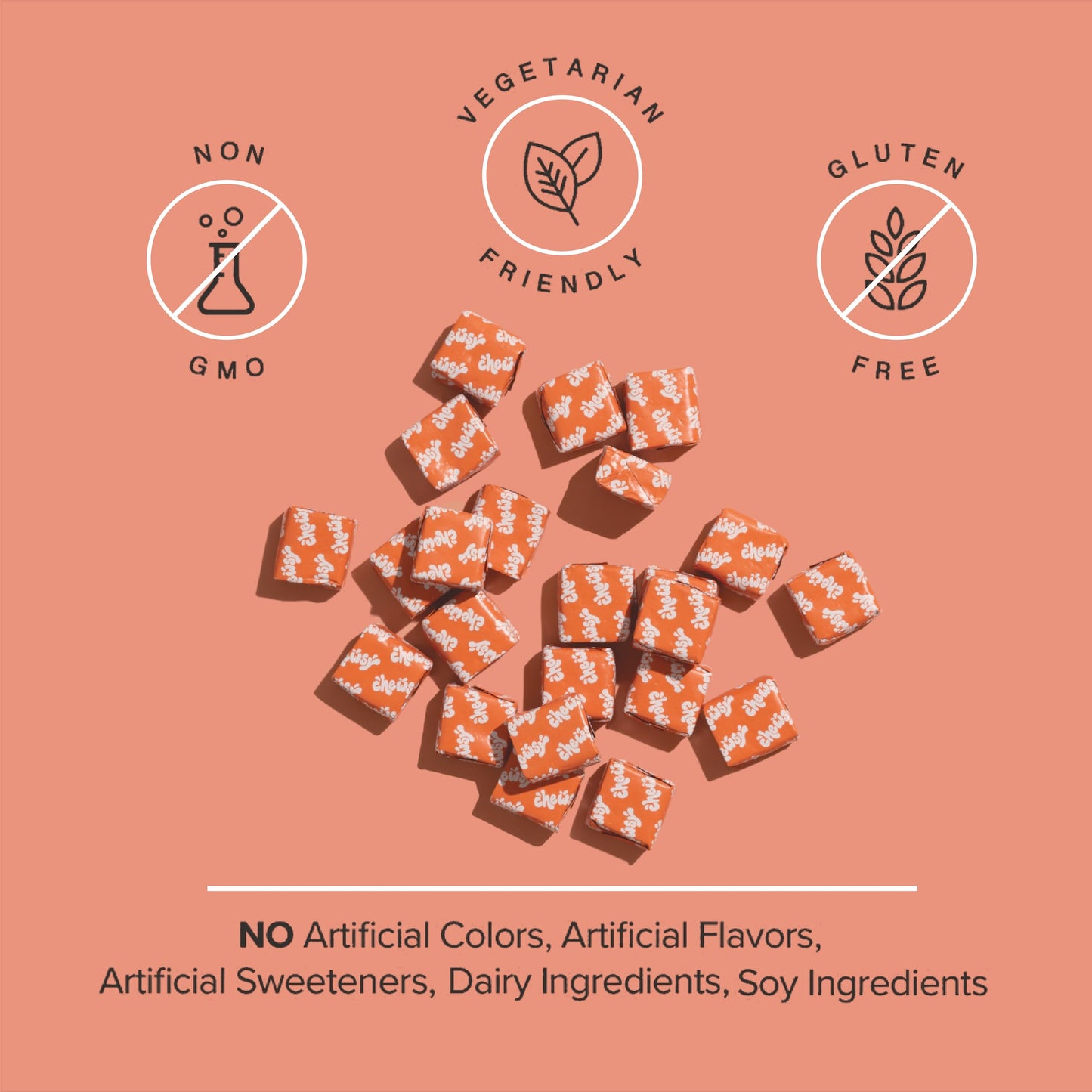 Chewsy Kids’ Multivitamin: Wild Berry Candy-Style Daily Vitamin Chews + Probiotics & Superfoods | 30-Day Supply