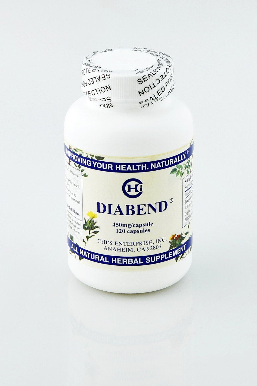 Chi's Enterprise, Diabend - 120 Capsules