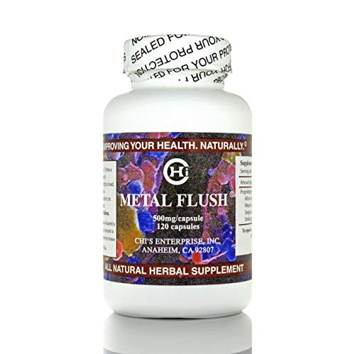 Chi's Enterprise – Metal Flush 120 Capsules | Detox Support Herbal Supplement