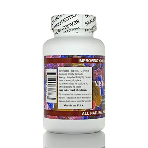 Chi's Enterprise – Metal Flush 120 Capsules | Detox Support Herbal Supplement