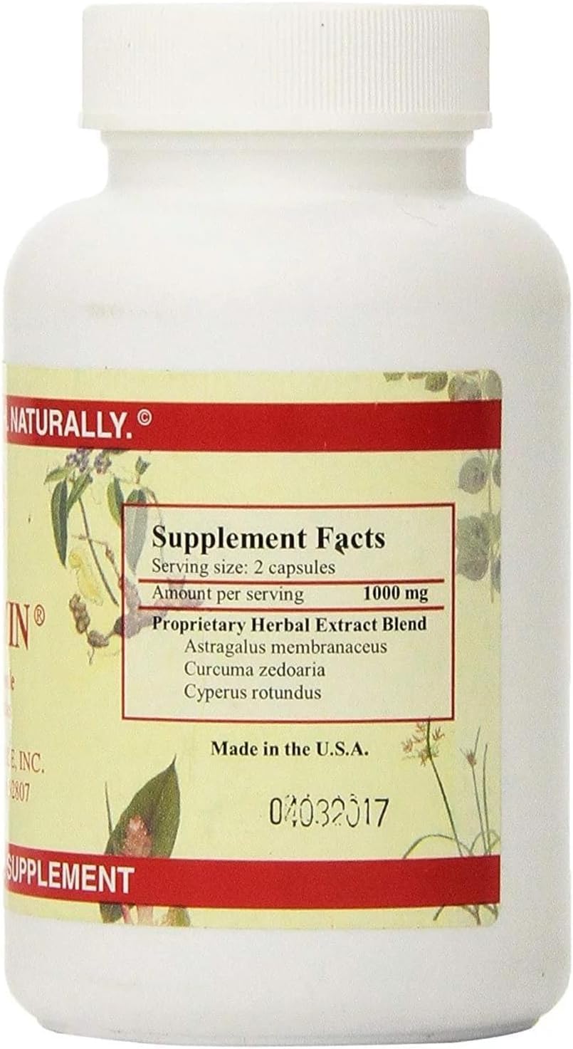 Chi's Enterprise Myomin 120-Capsule Bottle – 500 mg Each for Hormone Balance