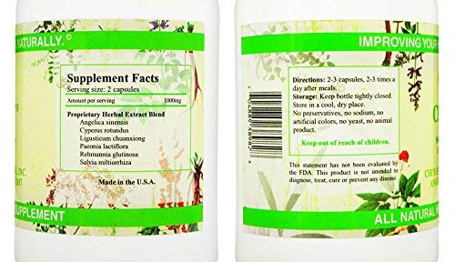 Chi-F 120 Capsules – 500 mg Each | Chi's Enterprise