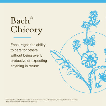 Bach Original Flower Remedies Chicory – Love Unconditionally | 20mL Dropper