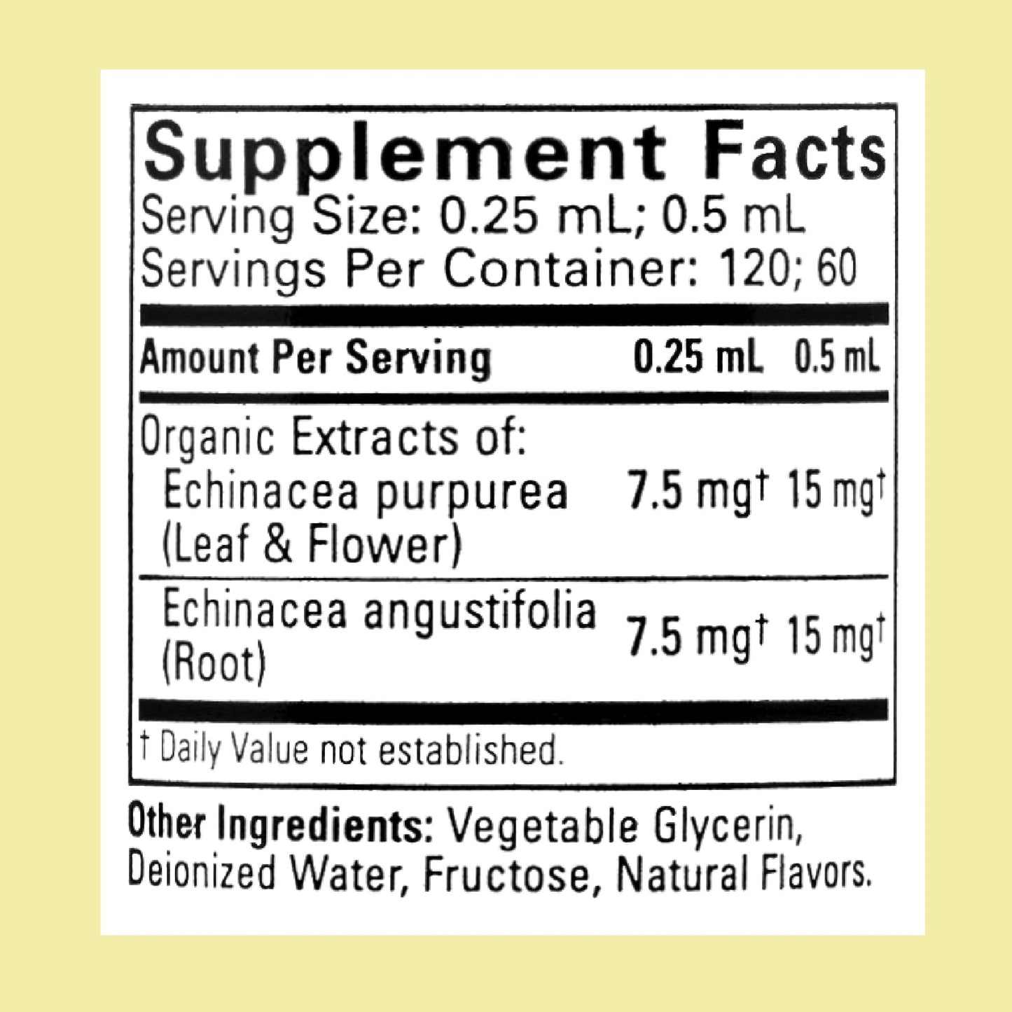 ChildLife Essentials Echinacea for Kids - Alcohol-Free Orange Echinacea Drops, 1 fl oz