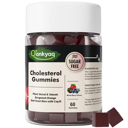 Cholesterol Lowering Gummies with Plant Sterols & Stanols – LDL Support