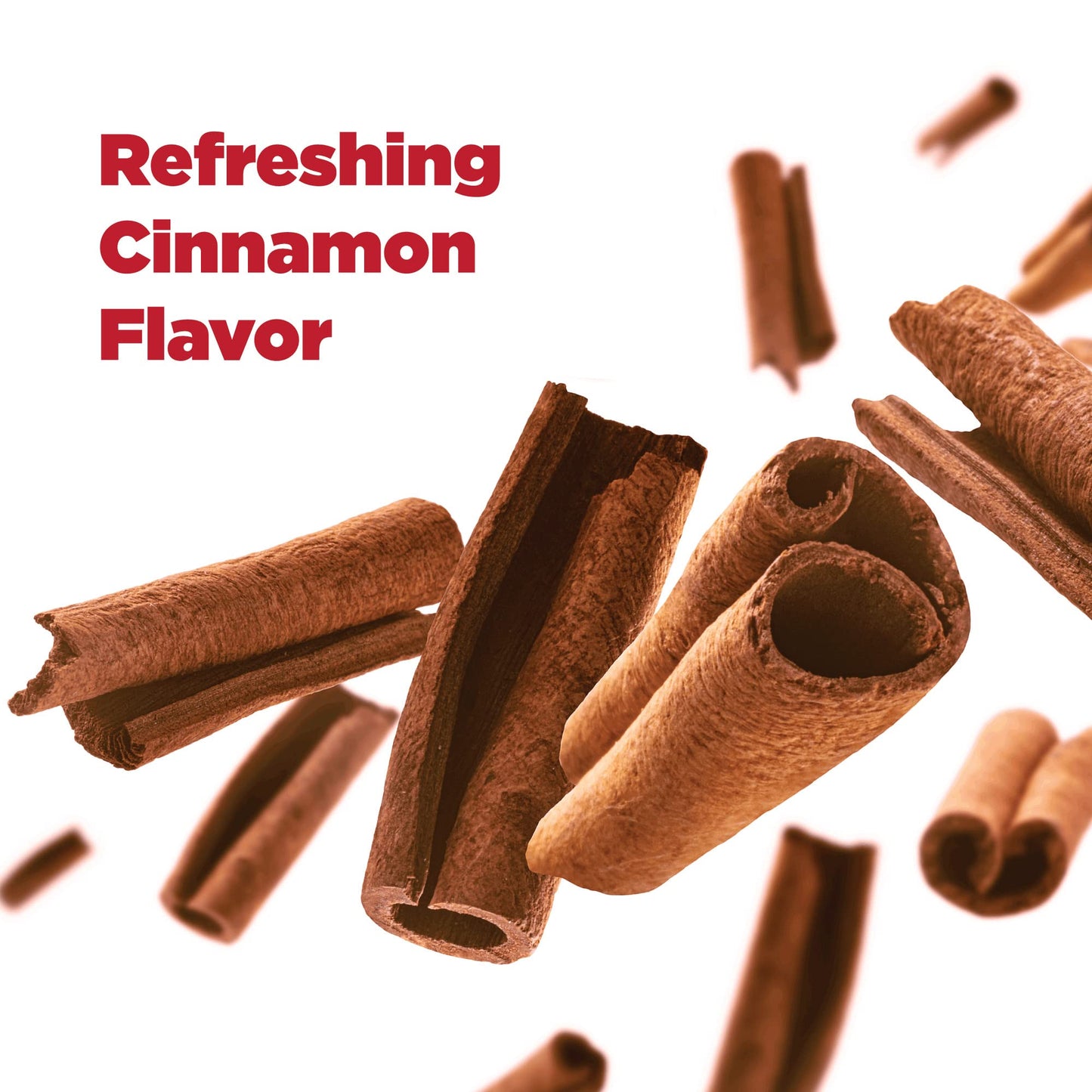 Chomp Cinnamon Toothpaste Tablets with Nano Hydroxyapatite Refill
