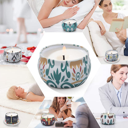 Christmas Scented Candles Gift Set – 10 Pack Soy Candles for Home, Aromatherapy & Gifts