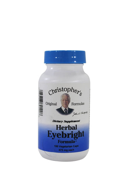 Christopher's Original Formulas Herbal Eye Formula – Natural Eye Support with Whole-Food Herbs – Pack of 2