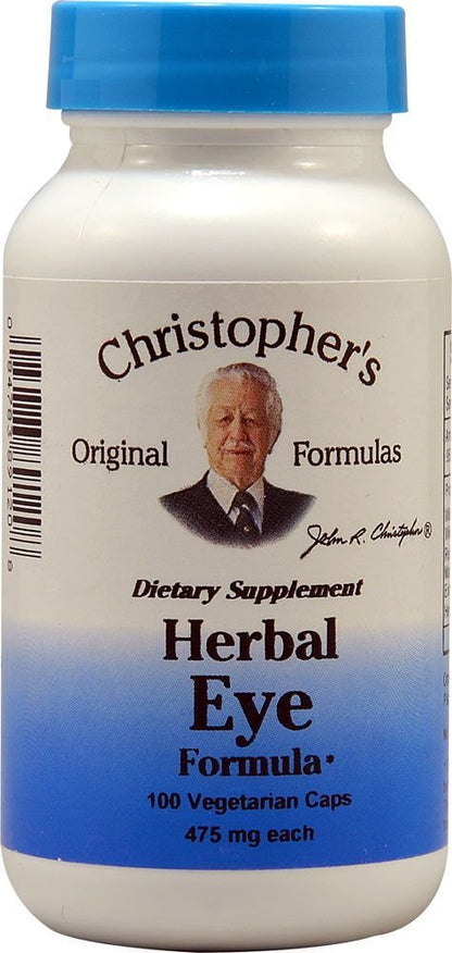 Christopher's Original Formulas Herbal Eye Formula — Natural Eye Support with Whole-Food Herbs (Pack of 5)