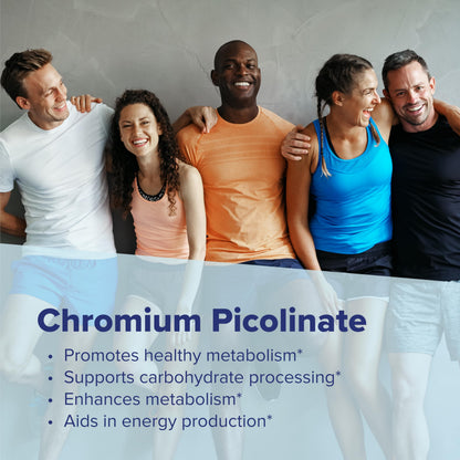 Superior Source Chromium Picolinate – 500 mcg Instant Dissolve Tablets for Healthy Sugar Metabolism