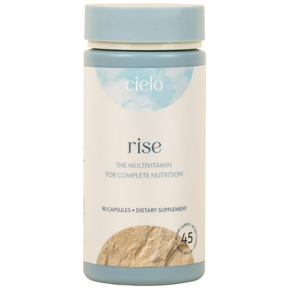 Cielo Rise Multivitamin for Women & Men – Complete Daily Nutrition (45 Day Supply) | Vitamins A, C, D3, E, K2 + Magnesium