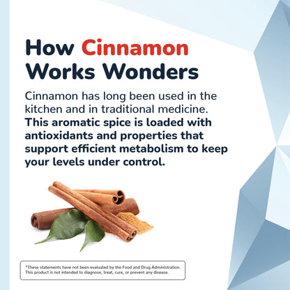 CinnaChroma Capsules by Barton Nutrition – Cinnamon 10:1 Extract + Chromium, D3 & K2 | 30 Capsules