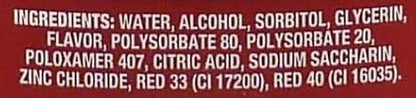 Cinnamon Original Lavoris Mouthwash – Larger Size, 3 Pack of 18 oz (54 oz Total)