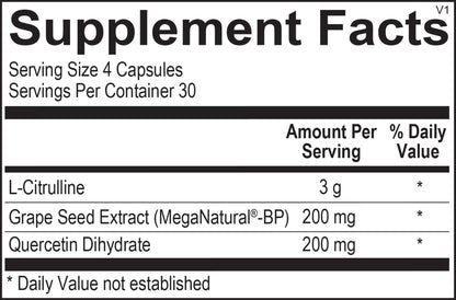 Super NOX Nitric Oxide Support Supplement | The Source Matters | Circulation & Vascular Health (120 Capsules)