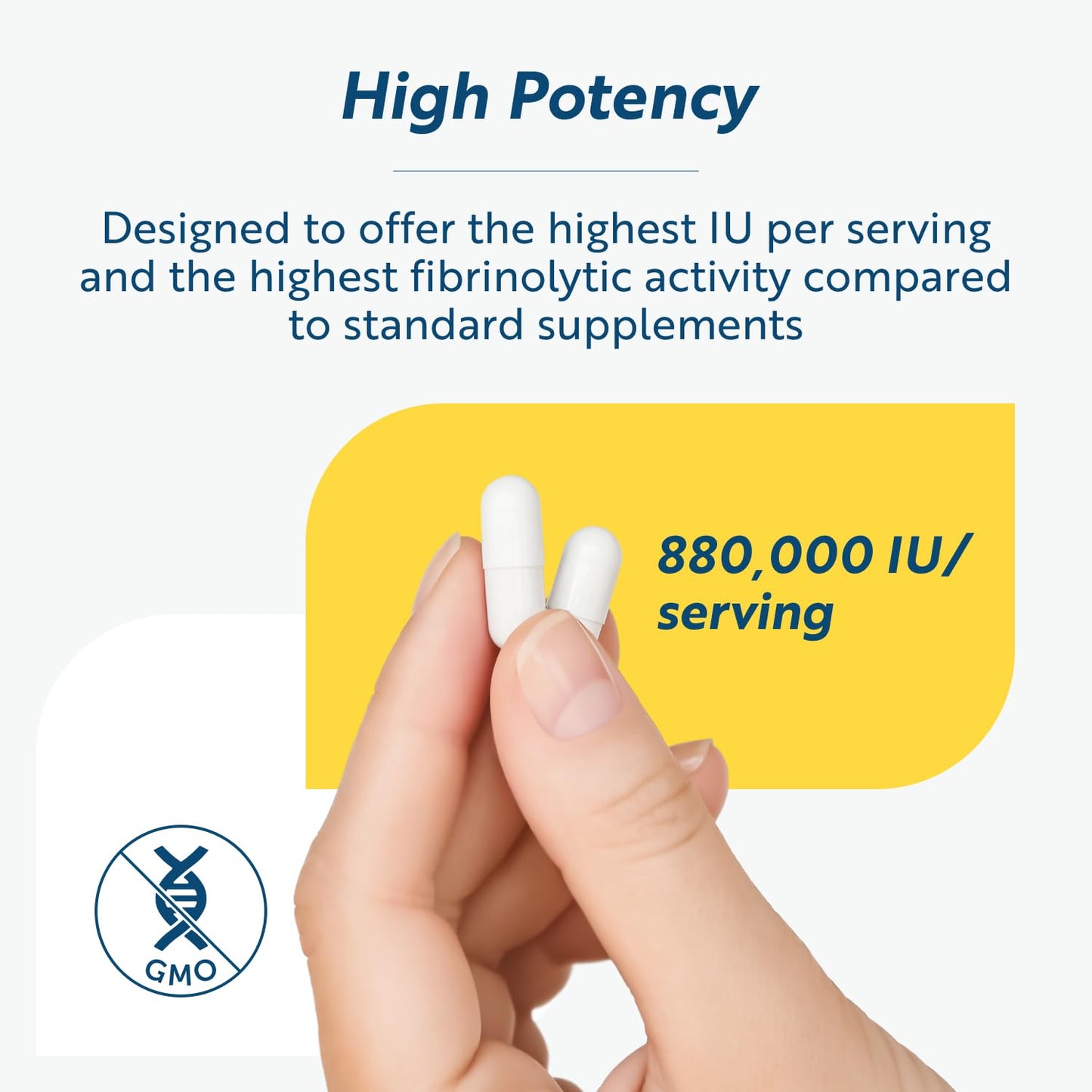 Researched Nutritionals Lumbrokinase — High-Potency 880,000 IU, Delayed-Release (60 caps)