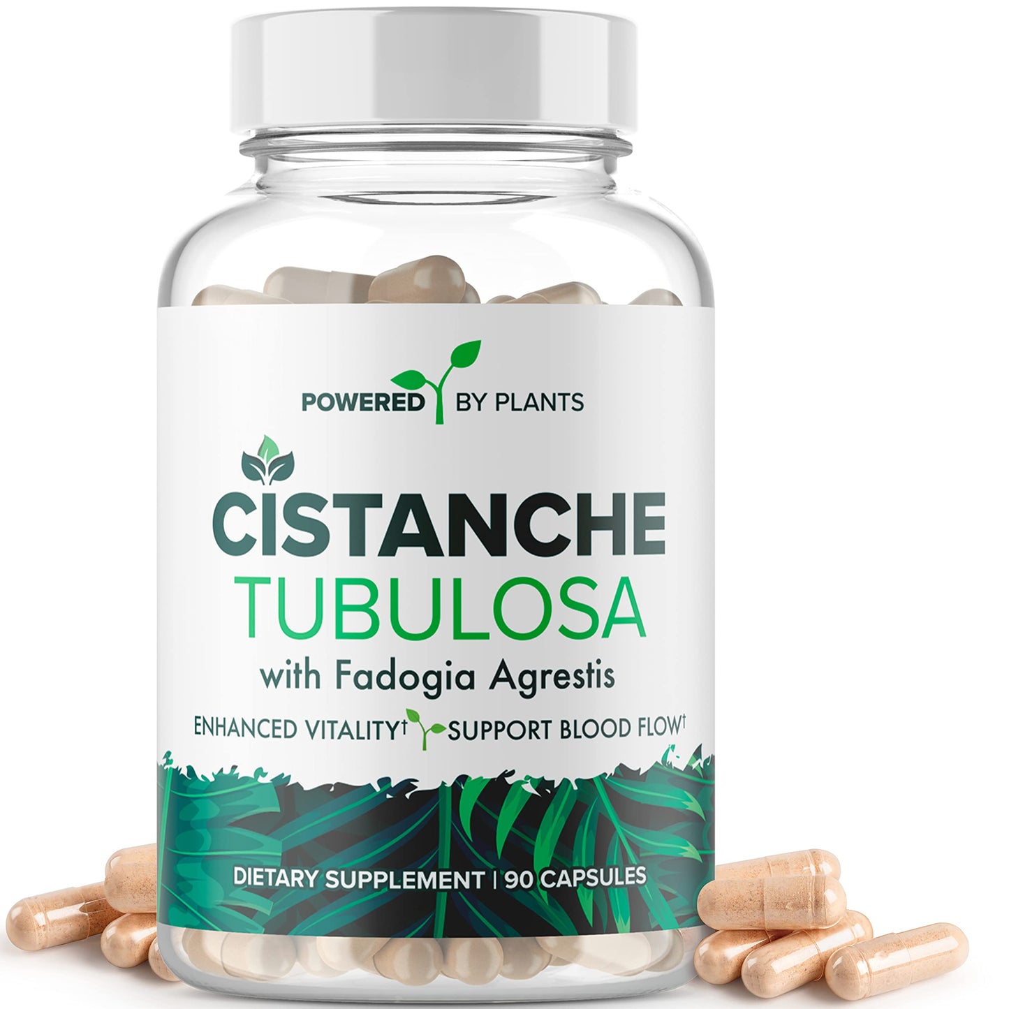 Cistanche Tubulosa with Fadogia Agrestis – Powered X Plants, 90 Servings