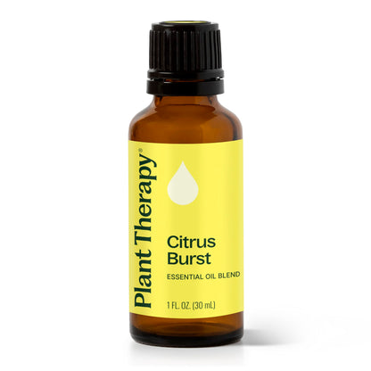 Plant Therapy Citrus Burst Essential Oil Blend 30 mL (1 oz) – 100% Pure, Undiluted, Therapeutic Grade