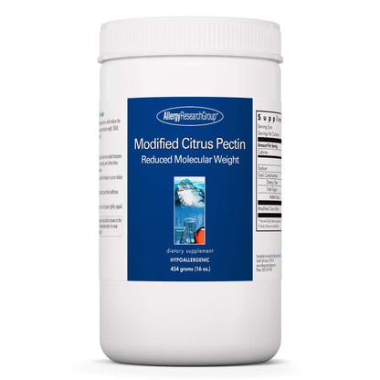 Allergy Research Group Citrus Pectin Powder - Modified Citrus Pectin for Detox & Digestive Health - 16 oz