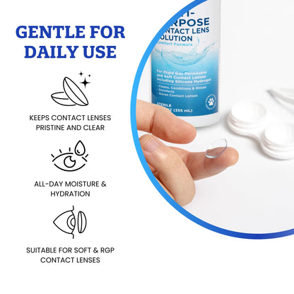 Clear Conscience Multi-Purpose Contact Lens Solution, 12 oz