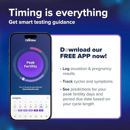Clearblue Advanced Digital Ovulation Test Kit, 32 Count