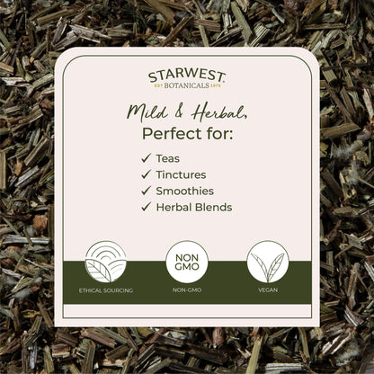 Starwest Botanicals Cleavers Herb Organic - Dried Loose Leaf, 4 oz
