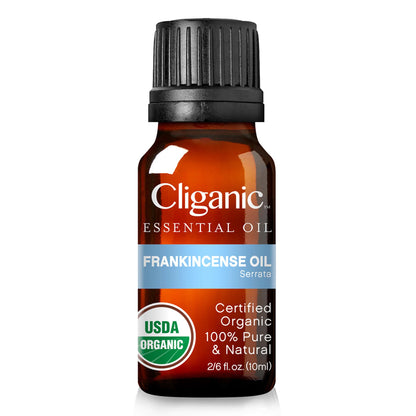 Cliganic Organic Frankincense Essential Oil - 100% Pure USDA Organic