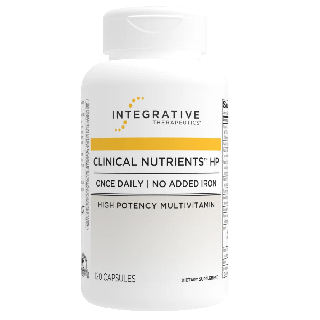 Integrative Therapeutics Clinical Nutrients HP – No Iron Daily Multivitamin with Antioxidants (120 Count, 60 Servings)