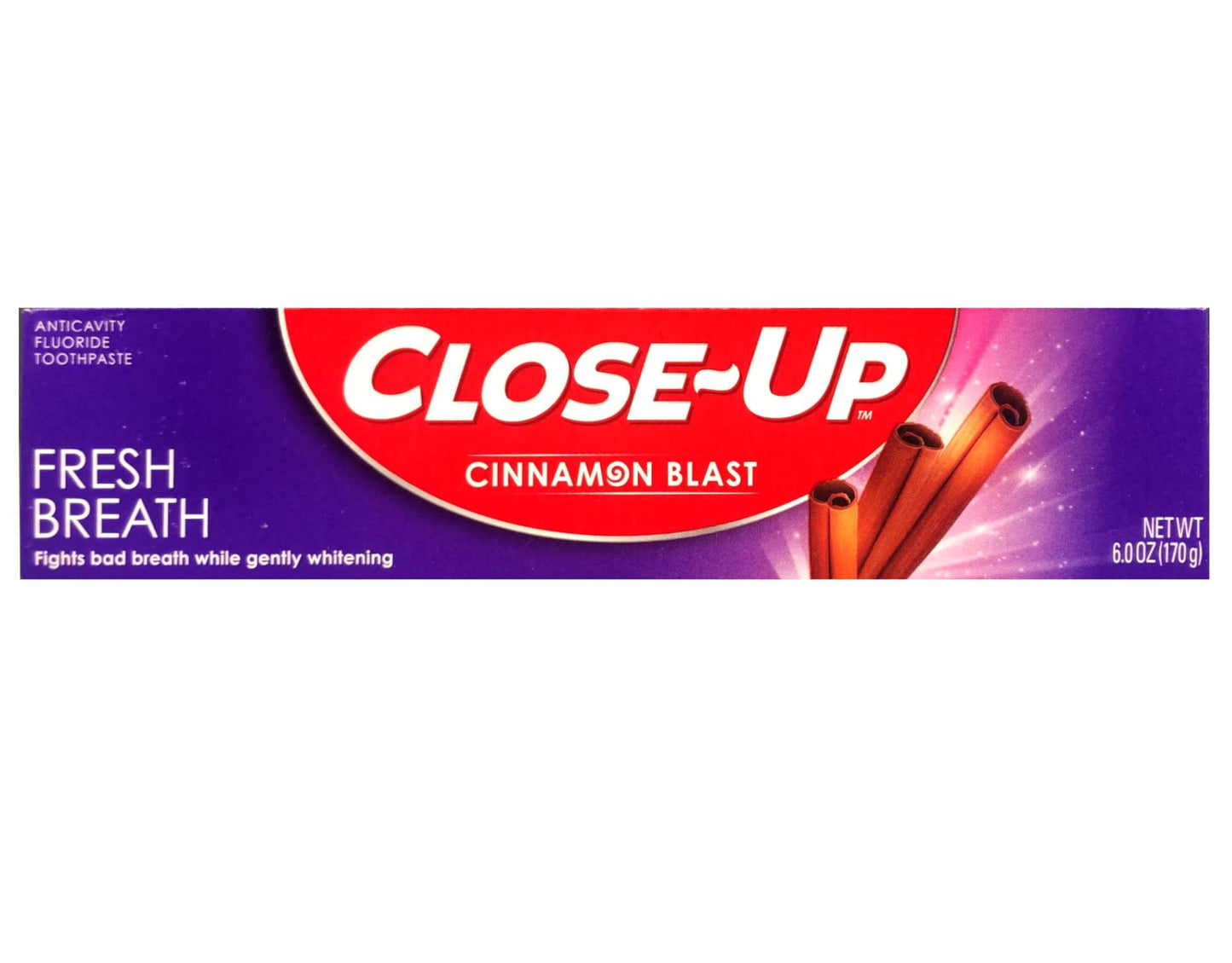 Close-Up Cinnamon Anticavity Toothpaste 6 oz Pack of 3