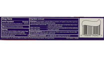 Close-Up Fluoride Toothpaste - Freshening Red Gel 4 oz | Anti-Cavity