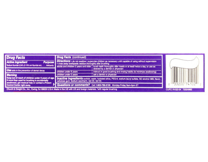 Close-Up Cinnamon Red Gel Toothpaste with Fluoride – Anticavity, 6 oz (Pack of 6) | Fresh Breath