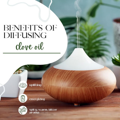 Clove Bud Essential Oil – 8 oz Aluminum Bottle | Pure & Natural | GreenHealth