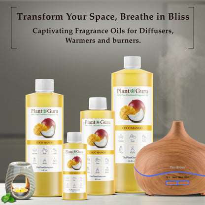 Coco Mango Fragrance Oil 4 fl oz – DIY Soap, Candles & Diffusers