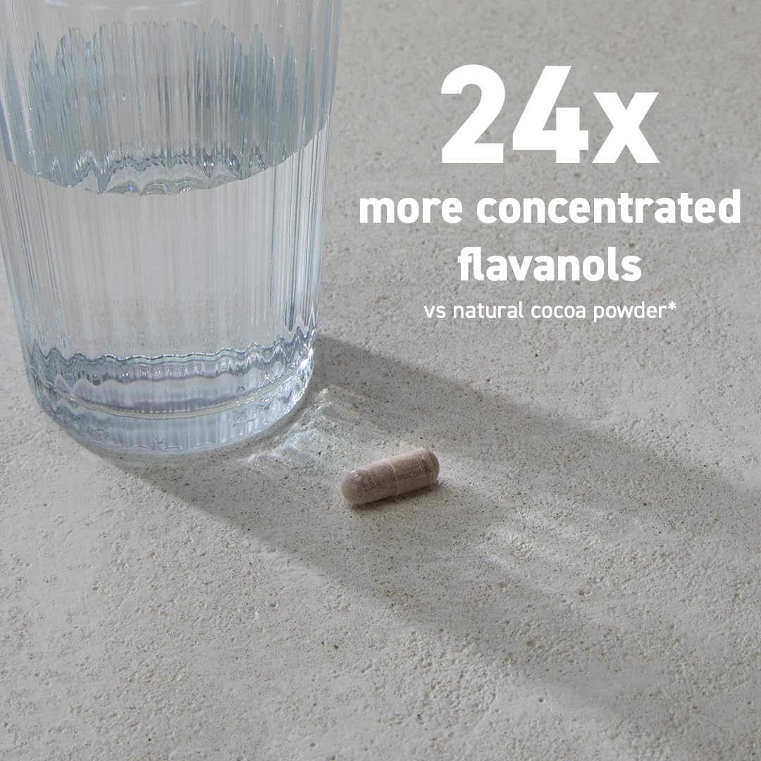 CocoaVia Memory & Focus Brain Supplement – 90 Day Cocoa Flavanol Blend with Lutein & Caffeine