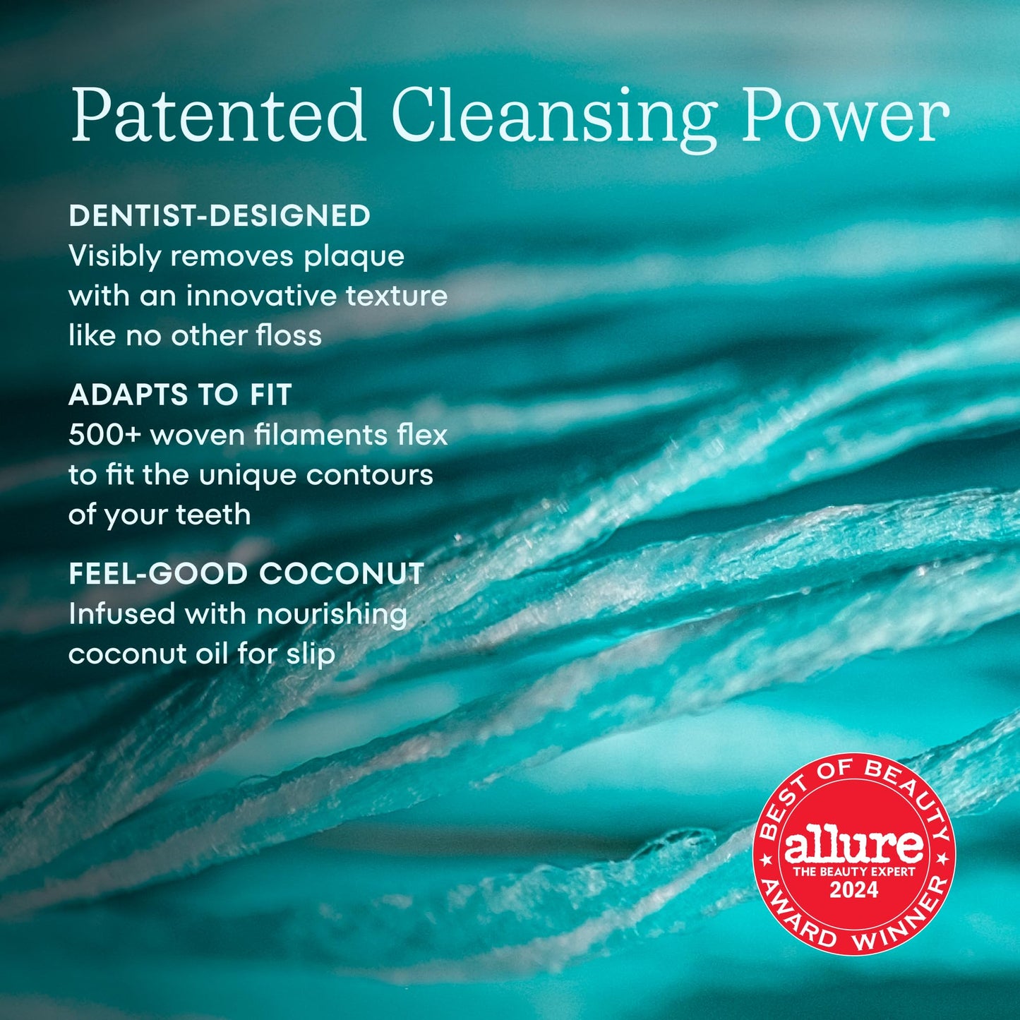 Cocofloss Woven Dental Floss – Dentist-Designed, Vegan, Kid-Friendly (4-Pack)