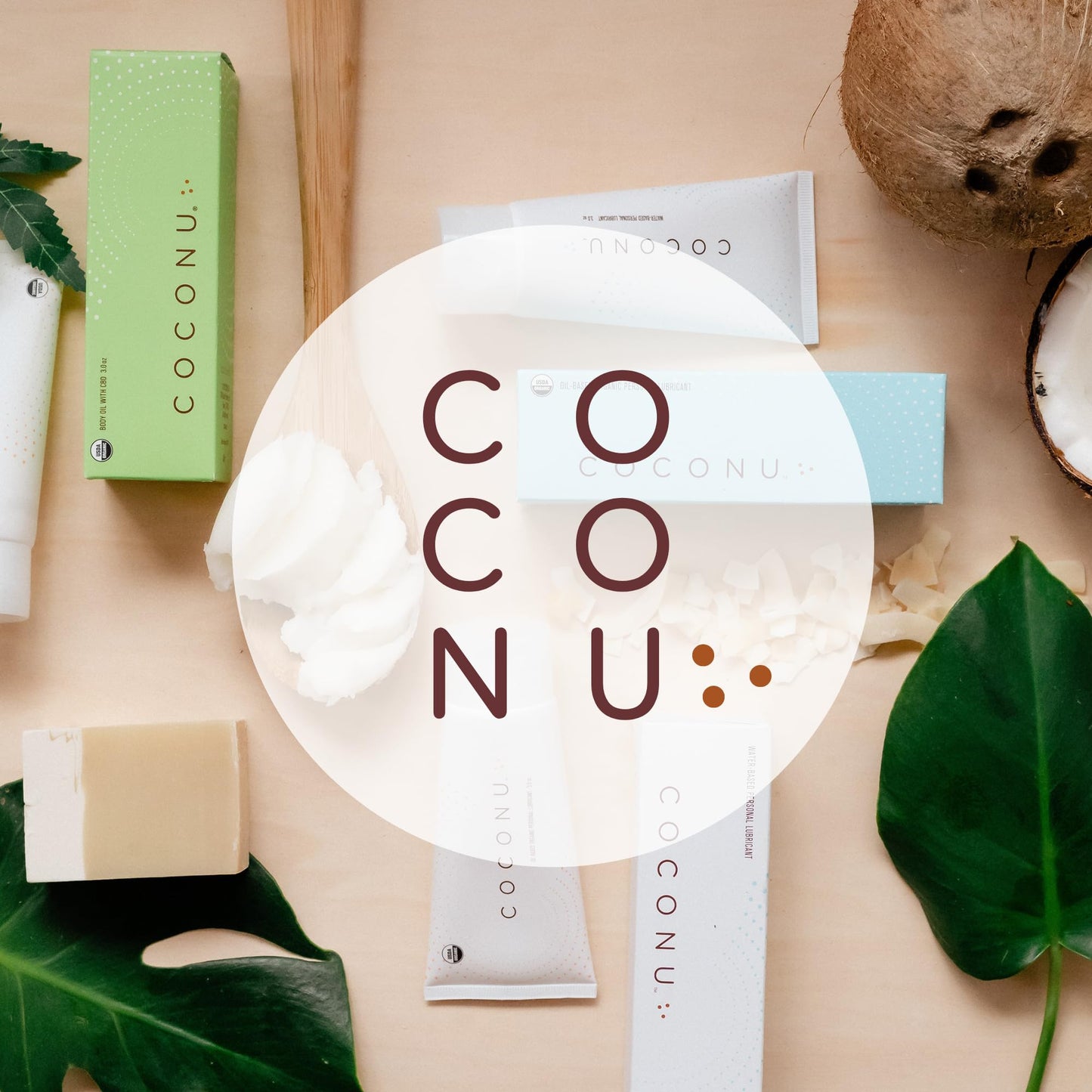 Coconu Hemp Infused Moisturizing Oil | Organic Coconut Oil | Fragrance-Free | 3 oz